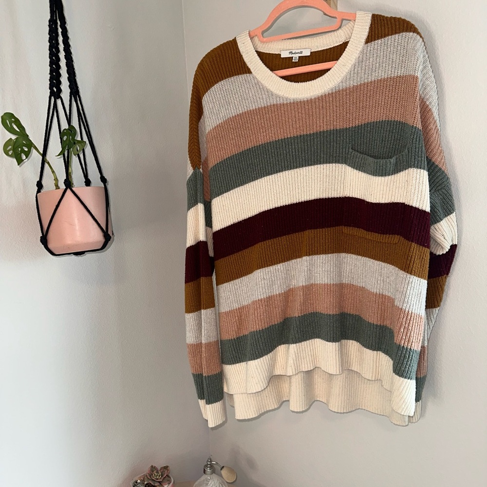 Madewell Multicolor Striped Sweater